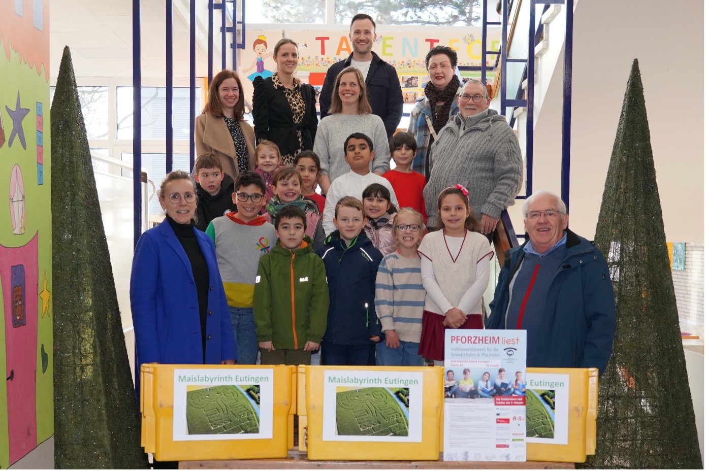 Maislabyrinth Eutingen unterstützt Aktion „Pforzheim liest“